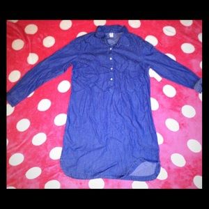 🔹O l d N a v y🔹 Jean Shirt Dress Sz. M ❣️NWT❣️